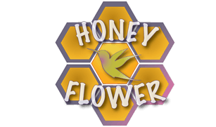 Honey Flower Logo - The Honey Flower Collective Source For Organic USA Sourced CBD