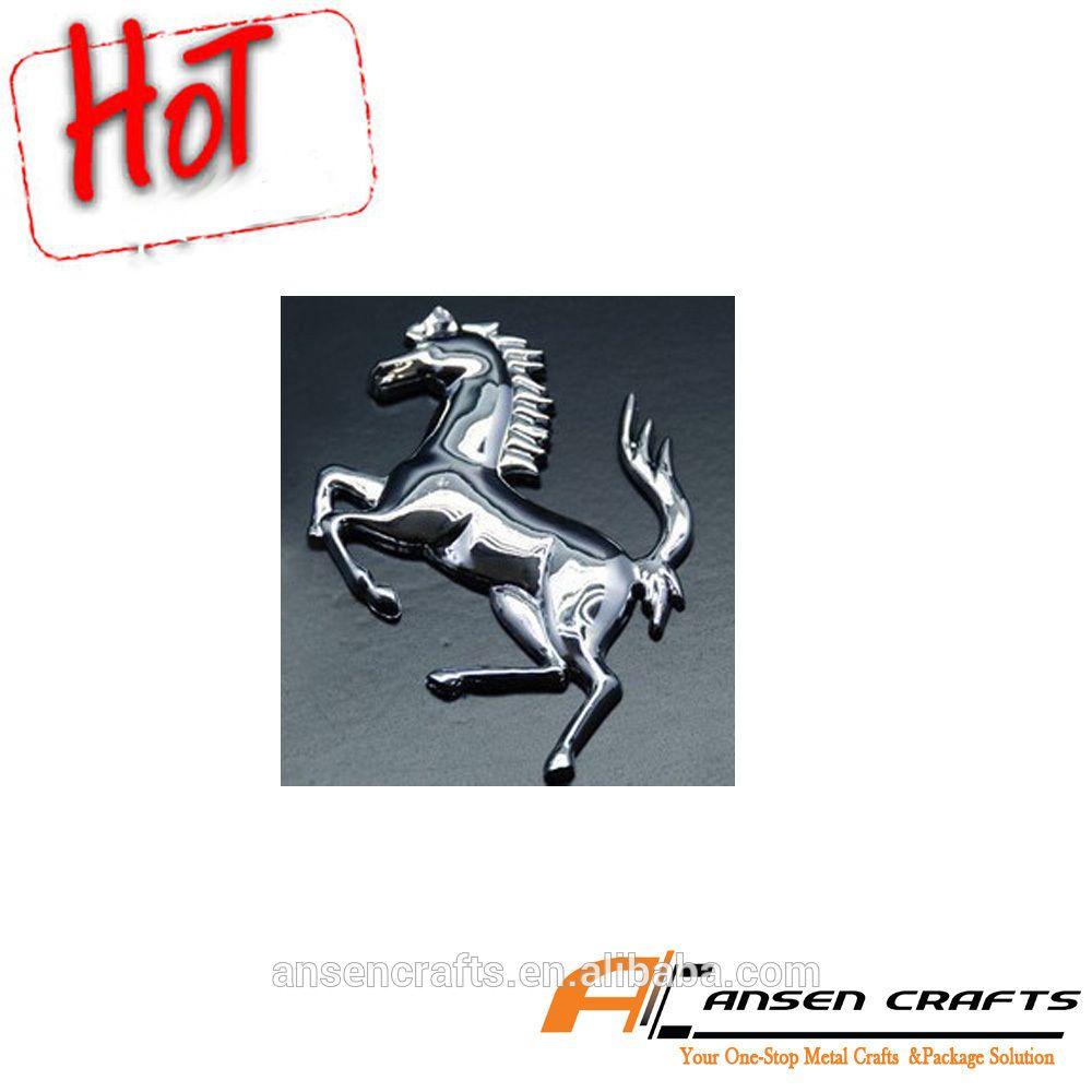 Auto Horse Logo - New Designs Of Custom Horse Logo For Chrome Auto Emblems