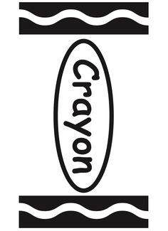 Crayoloa Logo - Crayola Logo Template. Fun Coloring. School ideas. Crayon costume