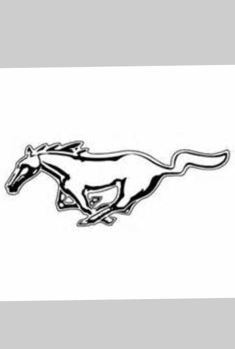 Auto Horse Logo - Mustang logo for cake. themed cakes. Mustang, Mustang