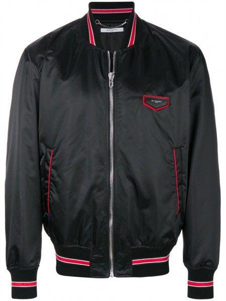 Red Band Logo - Bomber jacket with red band logo patch Givenchy MAN | myCOMPANERO.com
