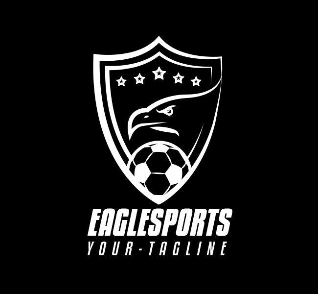 Eagle Soccer Logo - Soccer Eagle Logo & Business Card Template Design Love