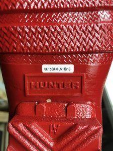 Hunter Boots Logo - How to know if my Hunter boots are original or fake?