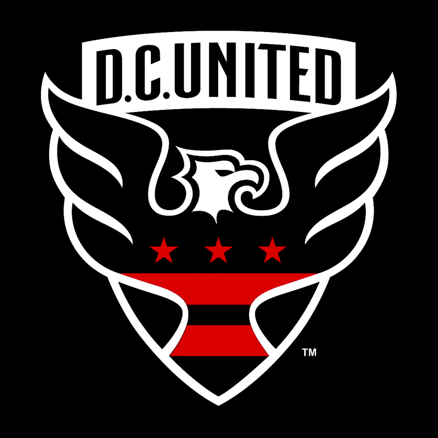 Red White Blue Soccer Logo - Brand New: New Logo for D.C. United by Red Peak Group