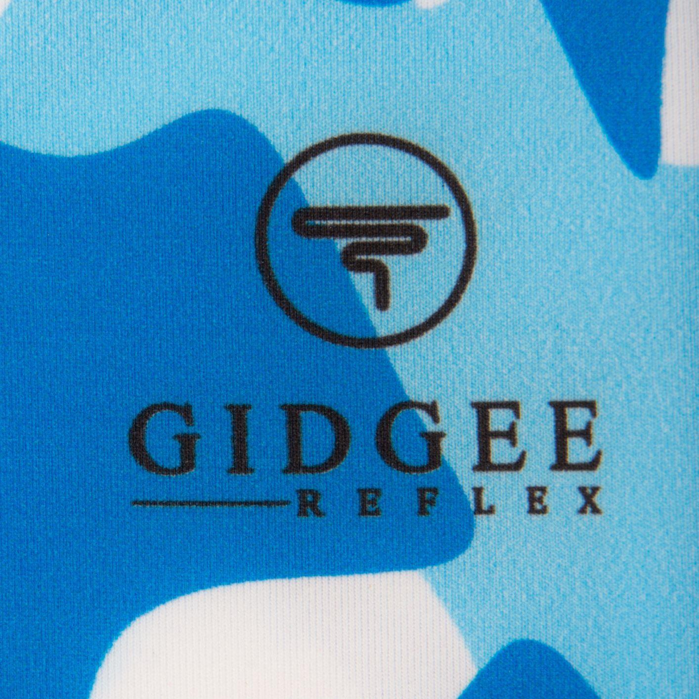 Blue Camo Logo - Gidgee Reflex Bandana