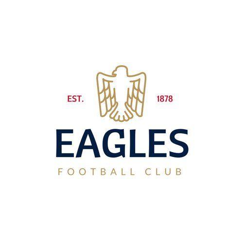 Eagle Soccer Logo - Gold Eagle Soccer Club Logo - Templates by Canva