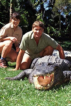 Steve Irwin Crocodile Hunter Logo - Steve Irwin Crocodile Hunter with wife Terri 24x36 Poster at ...