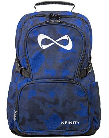 Blue Camo Logo - Amazon.com | Nfinity Blue Camo Classic Backpack (White Logo ...