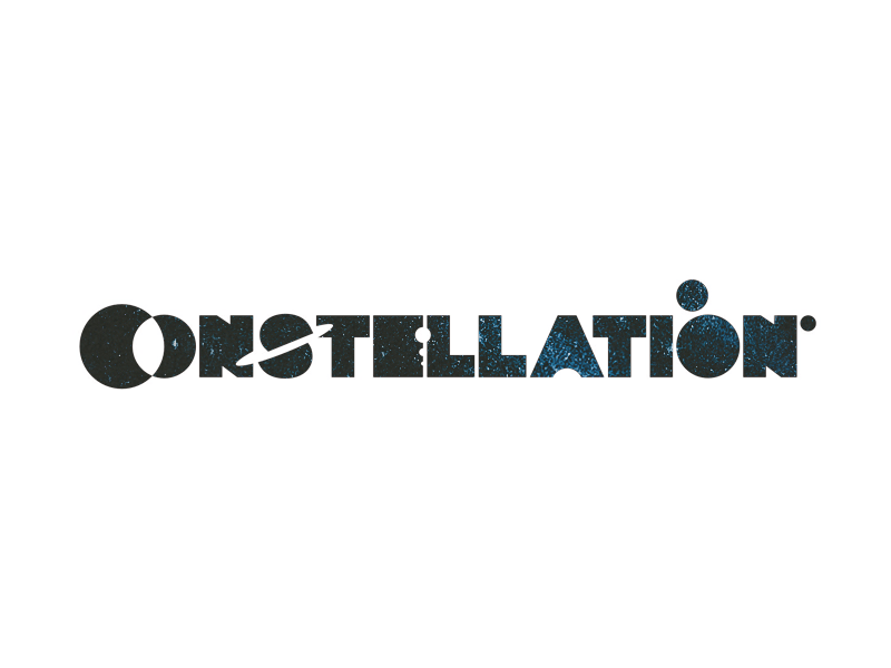 Popular Word Logo - Constellation, custom word mark / logotype / logo design. Popular