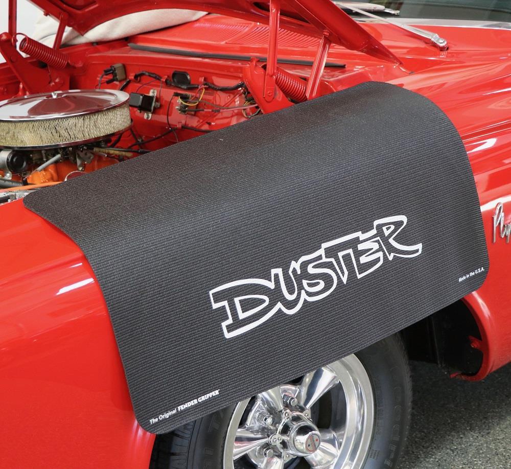Plymouth Duster Logo - Plymouth Duster Logo Fender Gripper Soft Fender Cover FG2221 | Best ...