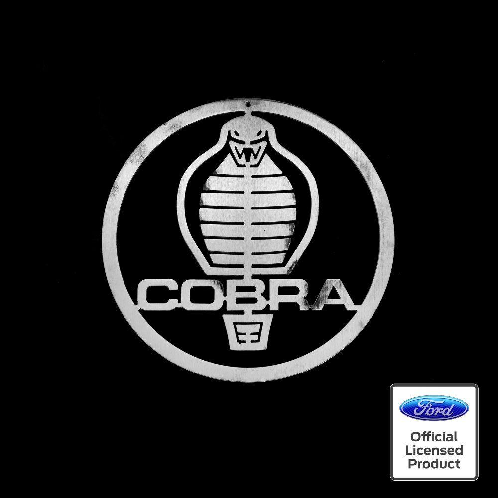 Mustang Cobra Logo - Mustang Cobra Sign Officially Licensed