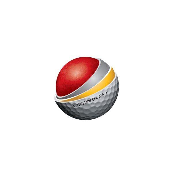 Red Ball Logo - TaylorMade TP Red Balls 12 Balls