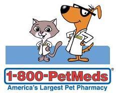 1800PetMeds Logo - $100 worth of cat food, supplies and toys winner