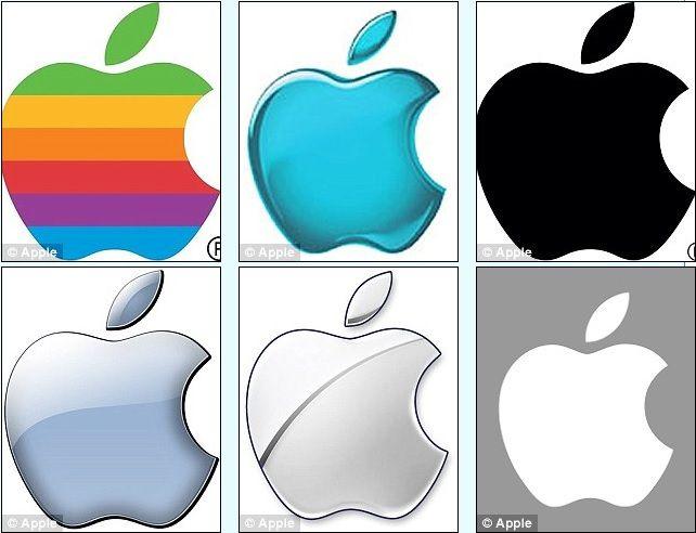 Current Apple Logo - Less Than 50 Percent of People Can Recognize the Apple Logo in This ...
