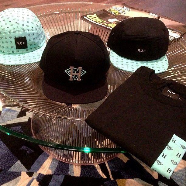 HUF Diamond Supply Logo - Diamond Supply Co. X HUF Collaboration | Tactics