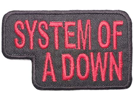 Pink System of a Down Logo - SYSTEM OF A DOWN Rock Band SOAD Logo Shirt jacket Patch Sew Iron on ...