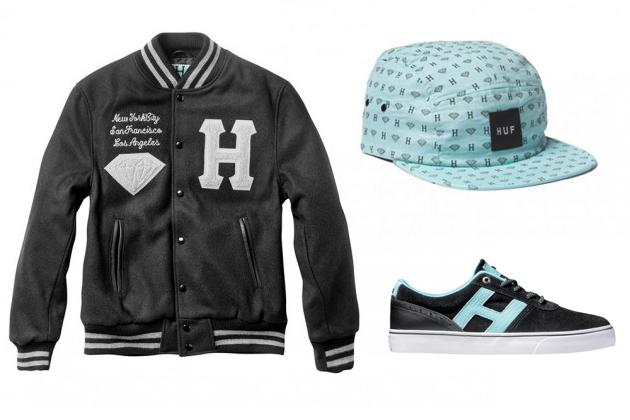 HUF Diamond Supply Logo - HUF X Diamond Supply | Man of Many