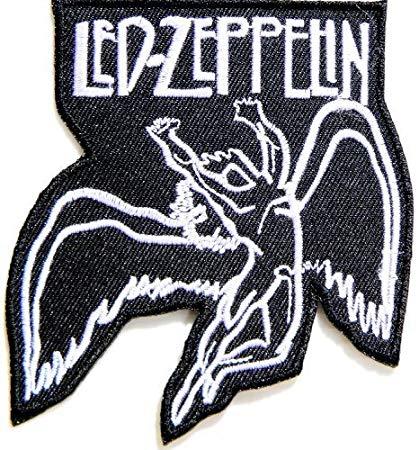 LED Zeppelin Band Logo - Amazon.com: LED ZEPPELIN Music Band Logo Jacket T shirt Patch Sew ...