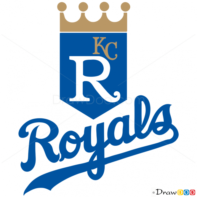 Royals Baseball Logo - How to Draw Kansas City Royals, Baseball Logos