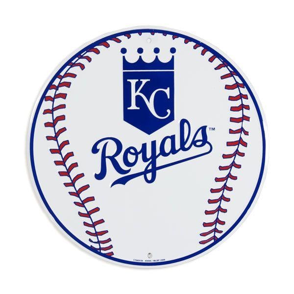 Royals Baseball Logo - Kansas City Royals Baseball Logo Sports Sign_D at Retro Planet