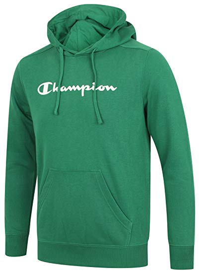 Champion Sportswear Logo - Champion Mens Large Logo Cotton Pullover Sports Hoodie Green 2X ...