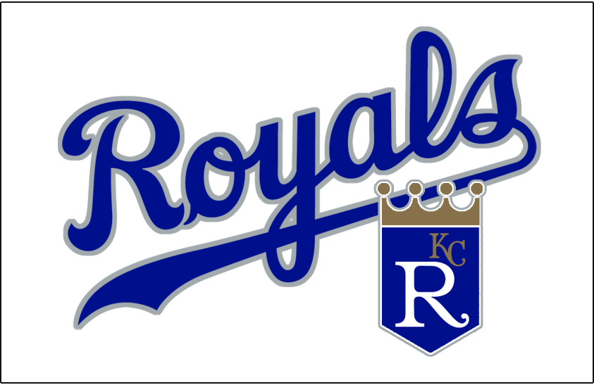Royals Baseball Logo - Kansas City Royals Batting Practice Logo League AL