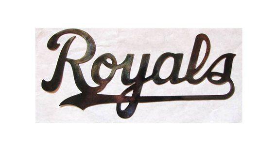 Royals Baseball Logo - Kansas City ROYALS Baseball Logo Royals Gift Royals Baseball | Etsy
