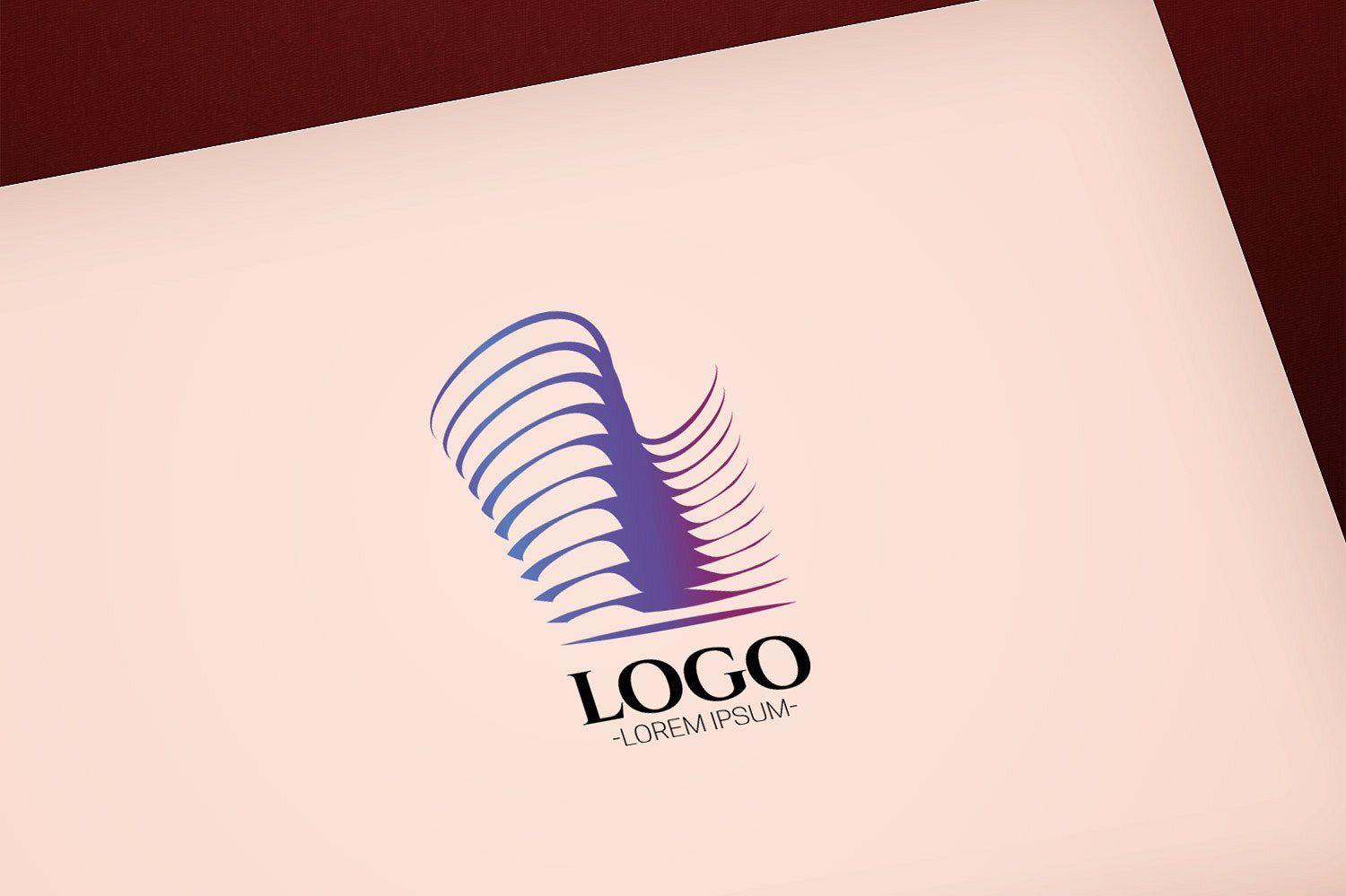 Abstract Vector Logo - Modern Abstract Building vector logo ~ Logo Templates ~ Creative Market