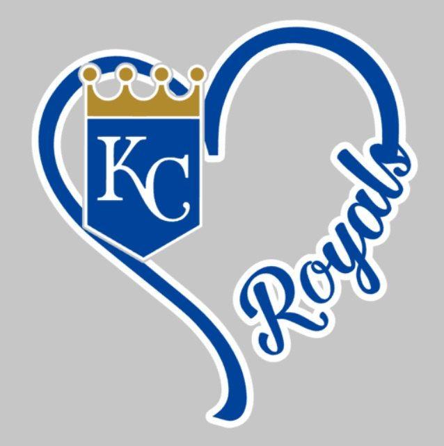 Royals Baseball Logo - New to EAPersonalizedGifts on Etsy: I Heart Royals window decal ...