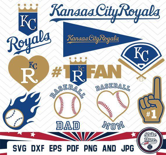 Royals Baseball Logo - Kansas City Royals baseball team baseball league baseball | Etsy