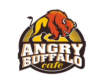 Buffalo Logo - Angry Buffalo Cafe LLC logo design contest