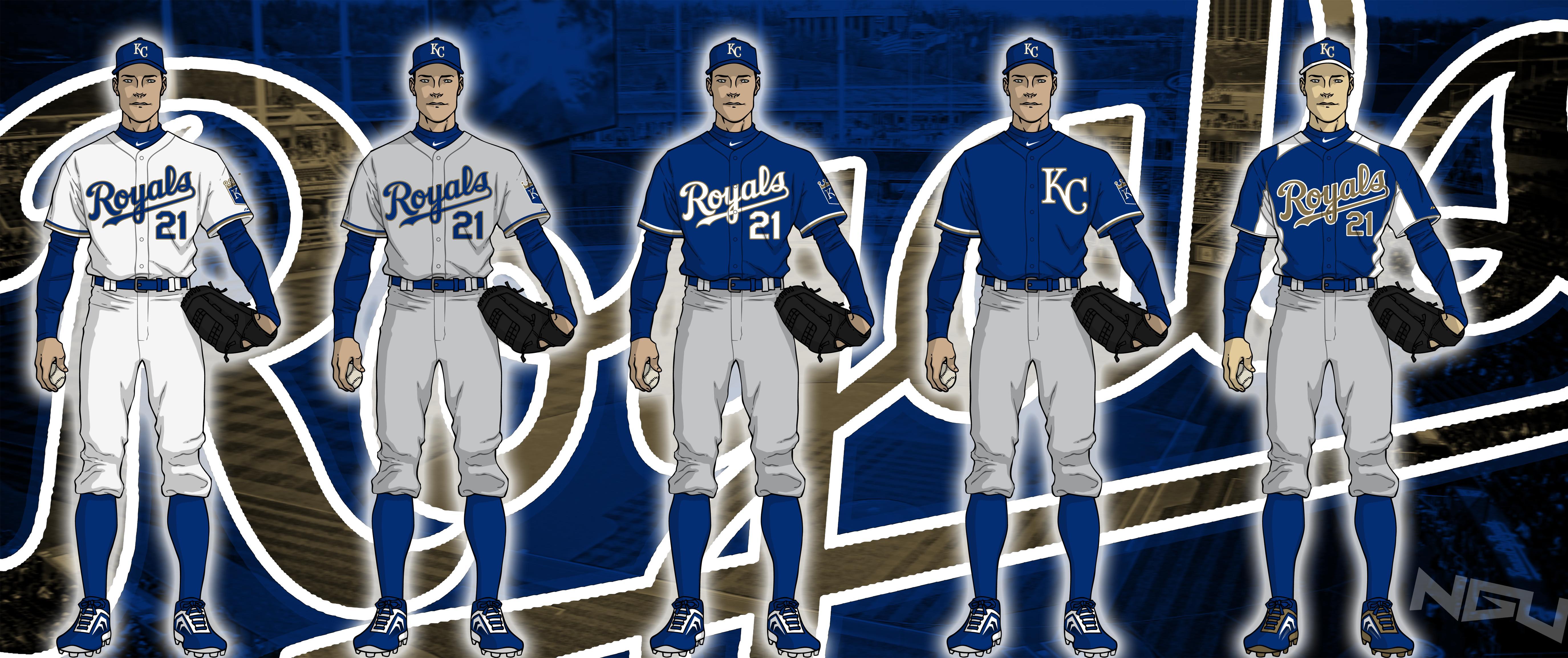 Royals Baseball Logo - Kansas City Royals Concept Uniforms - Concepts - Chris Creamer's ...