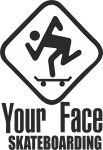 Skateboarding Logo - Your Face Skateboarding Logo Vector (.CDR) Free Download