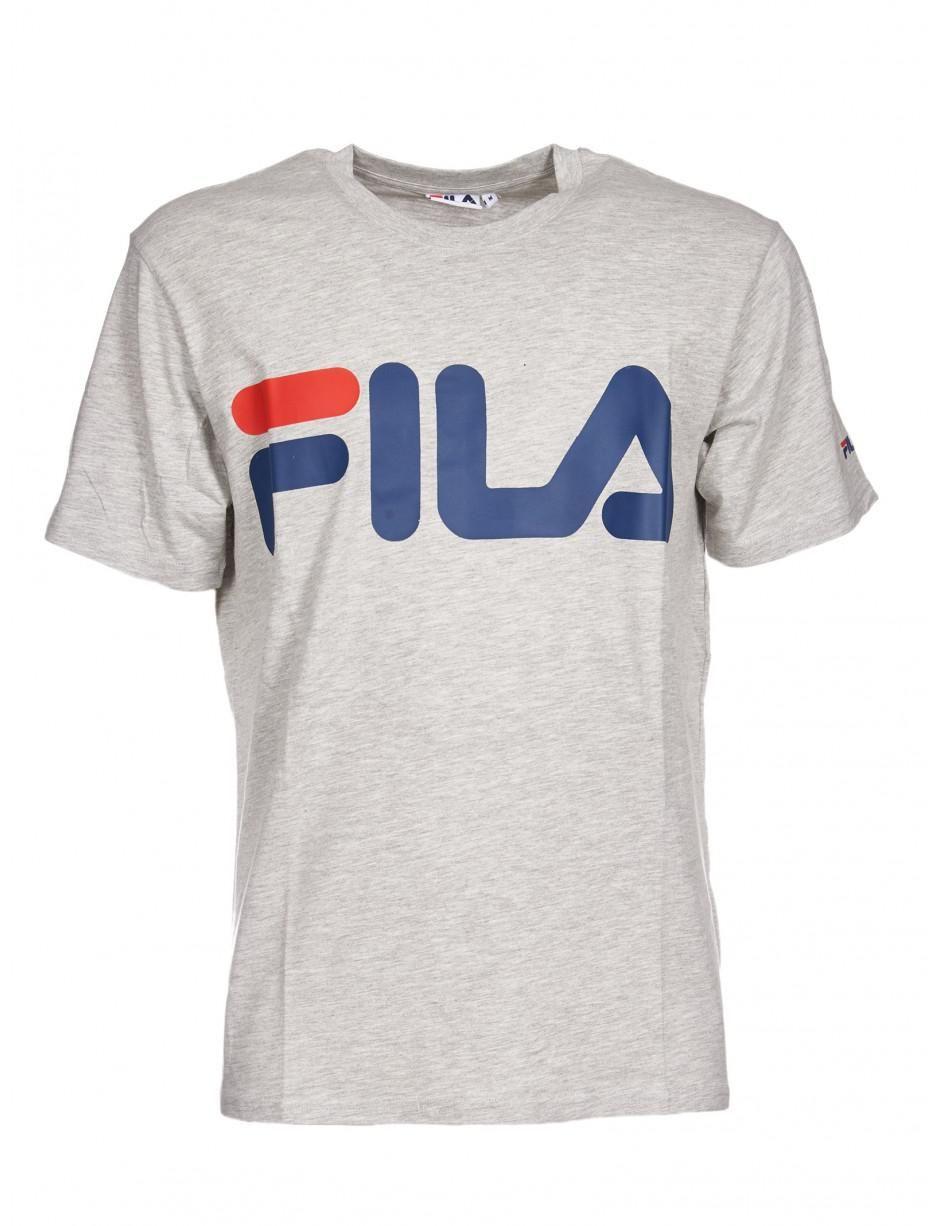 Light Gray Logo - Fila Classic Logo T-shirt In Light Gray in Gray for Men - Lyst