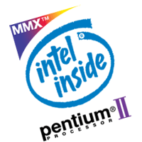 Intel Inside Pentium II Logo - Pentium MMX Processor, download Pentium MMX Processor - Vector