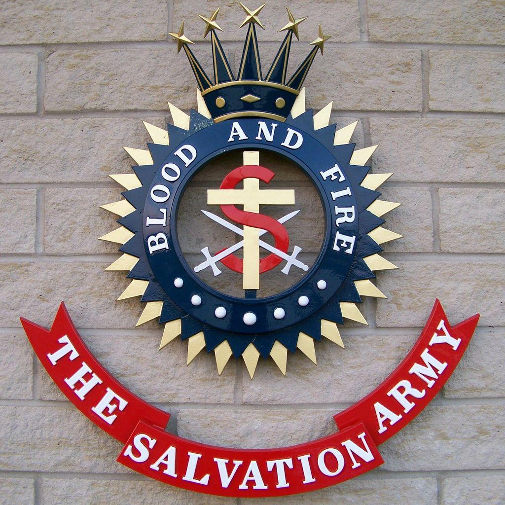 Salvation Army Shield Logo - Blood and Fire - the Salvation Army | 'Crest' of the Salvati… | Flickr