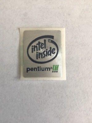 Intel Inside Pentium II Logo - NEW INTEL INSIDE Pentium II III Bunny People Astronaut Promo Ad Bag ...