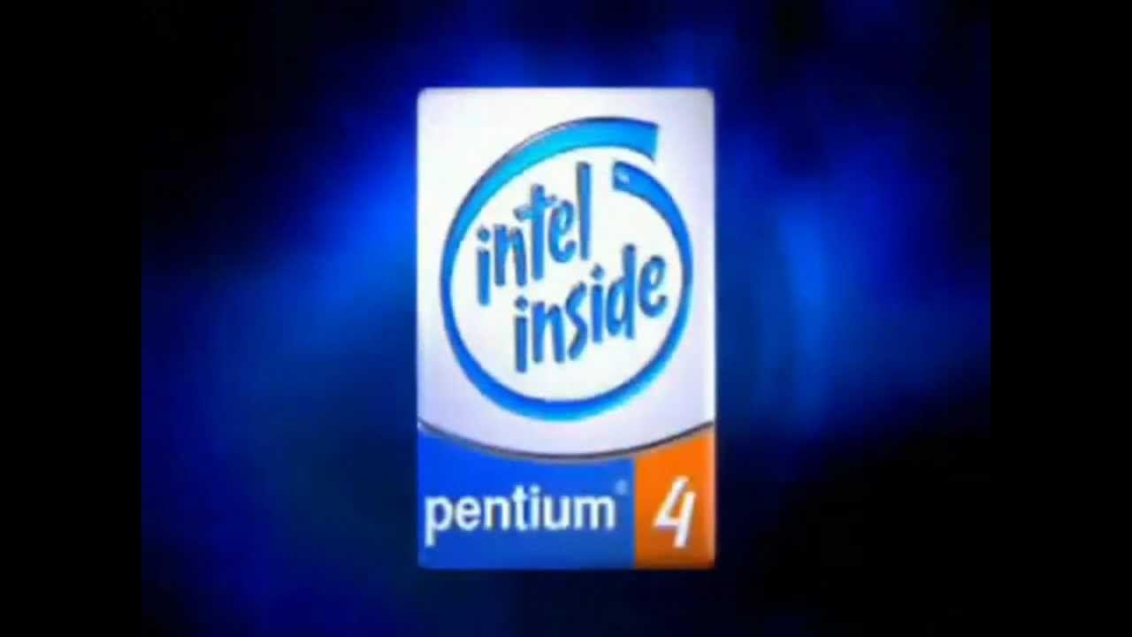 Intel Inside Pentium II Logo - Intel Pentium 4 Animation With Intel Pentium II Sound - YouTube
