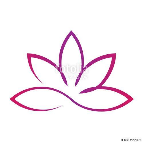 Lotus Flower Graphic Logo - Lotus flower logo