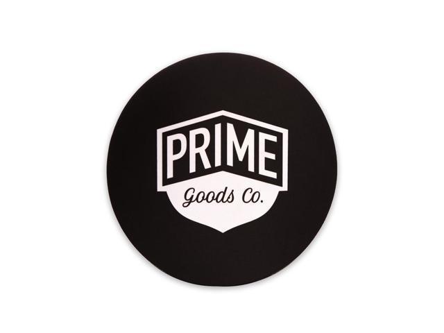Round Newegg Logo - Prime Goods Co. Round Mouse Mat- Black Prime Logo