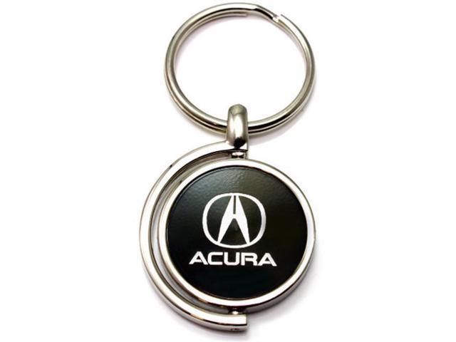 Round Newegg Logo - Au-TOMOTIVE GOLD Round Spinner Key Chain - Acura Logo Black - Newegg.com