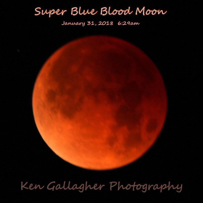 Popular Blue Partial Moons in a Circle Logo - See it! Super Blue Moon eclipse photo