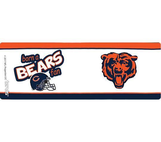 Born a Lion Skateboard Logo - NFL® Chicago Bears Born a Fan Wrap with Lid 6oz. Sippy Cup by Tervis