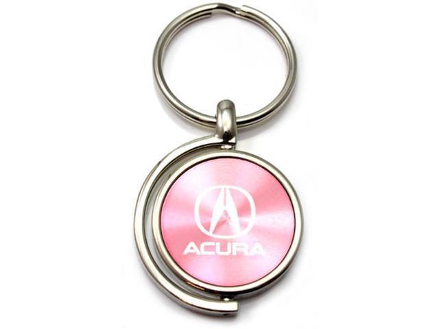 Round Newegg Logo - Au-TOMOTIVE GOLD Round Spinner Key Chain - Acura Logo Pink - Newegg.com