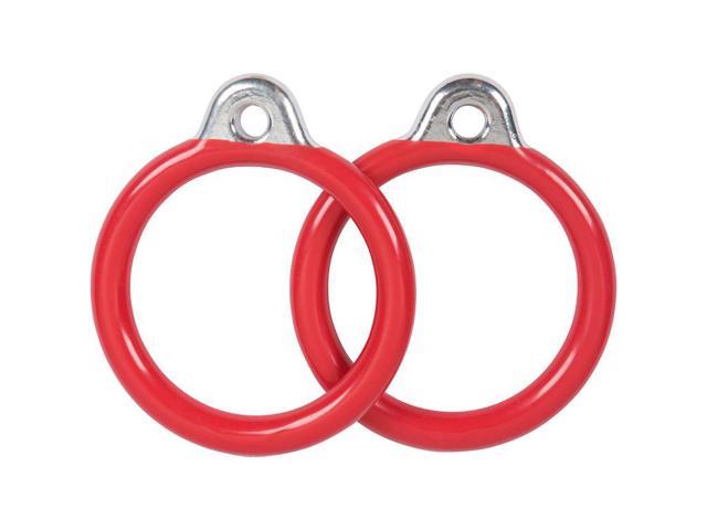 Round Newegg Logo - Swing Set Stuff Inc. Commercial Coated Round Trapeze Rings (Red) SSS ...
