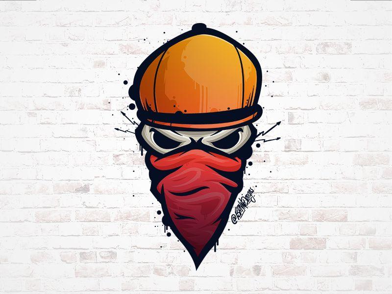 Graffiti Logo - Graffiti Skull Logo by BannDesigns | Dribbble | Dribbble