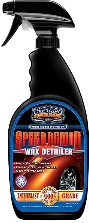Surf City Garage Logo - Surf City Garage Speed Demon Wax Detailer 710 ml: Amazon.co.uk: Car