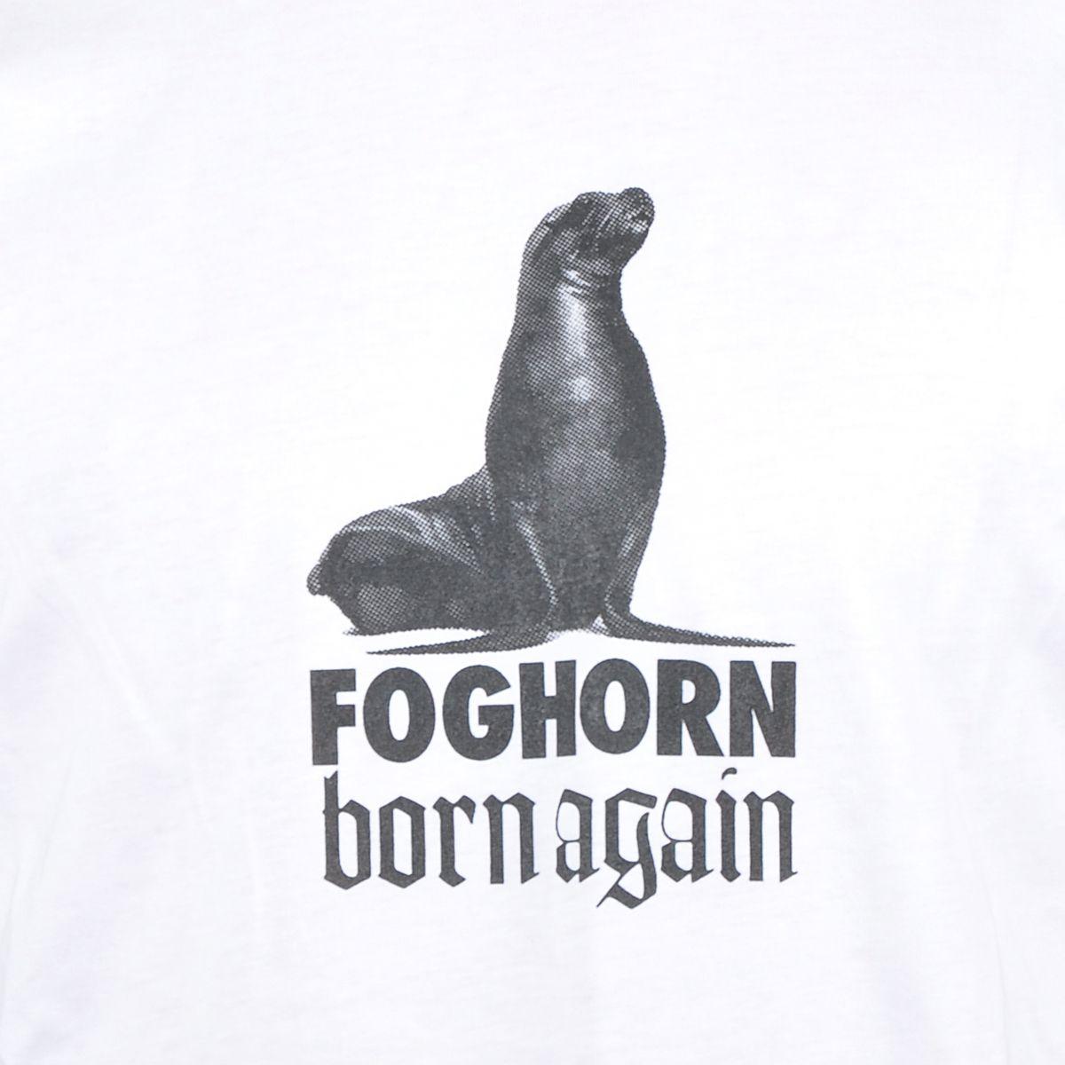 Born a Lion Skateboard Logo - Foghorn Skateboards Born Again tee, white | Beyond