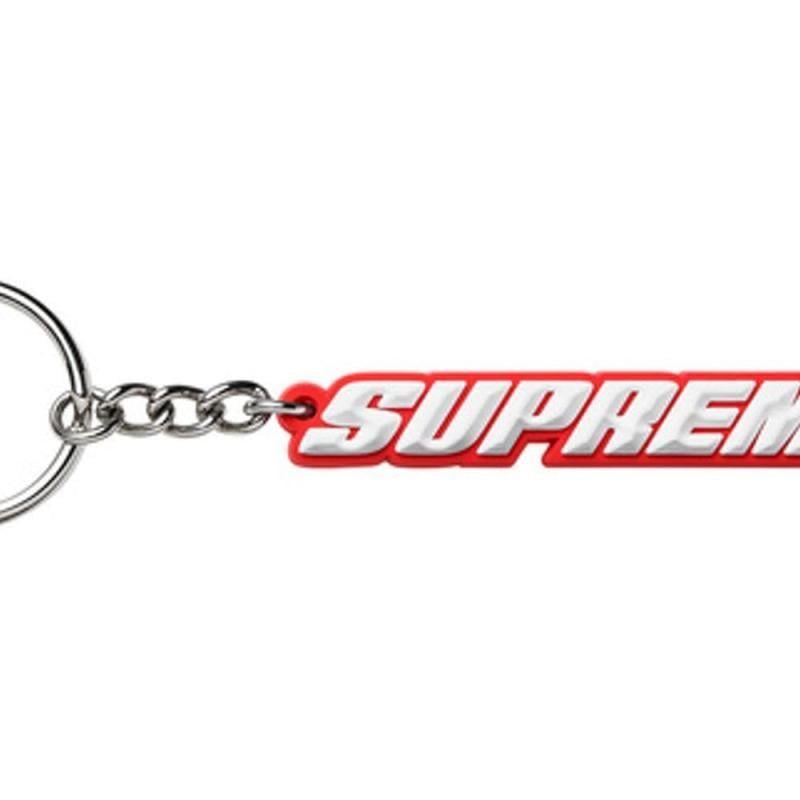 Bevel Logo - Supreme Bevel Logo Keychain Red • Accessories • Strictlypreme