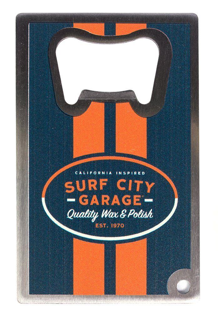 Surf City Garage Logo - Surf City Garage Limited Edition Metal Bottle Opener